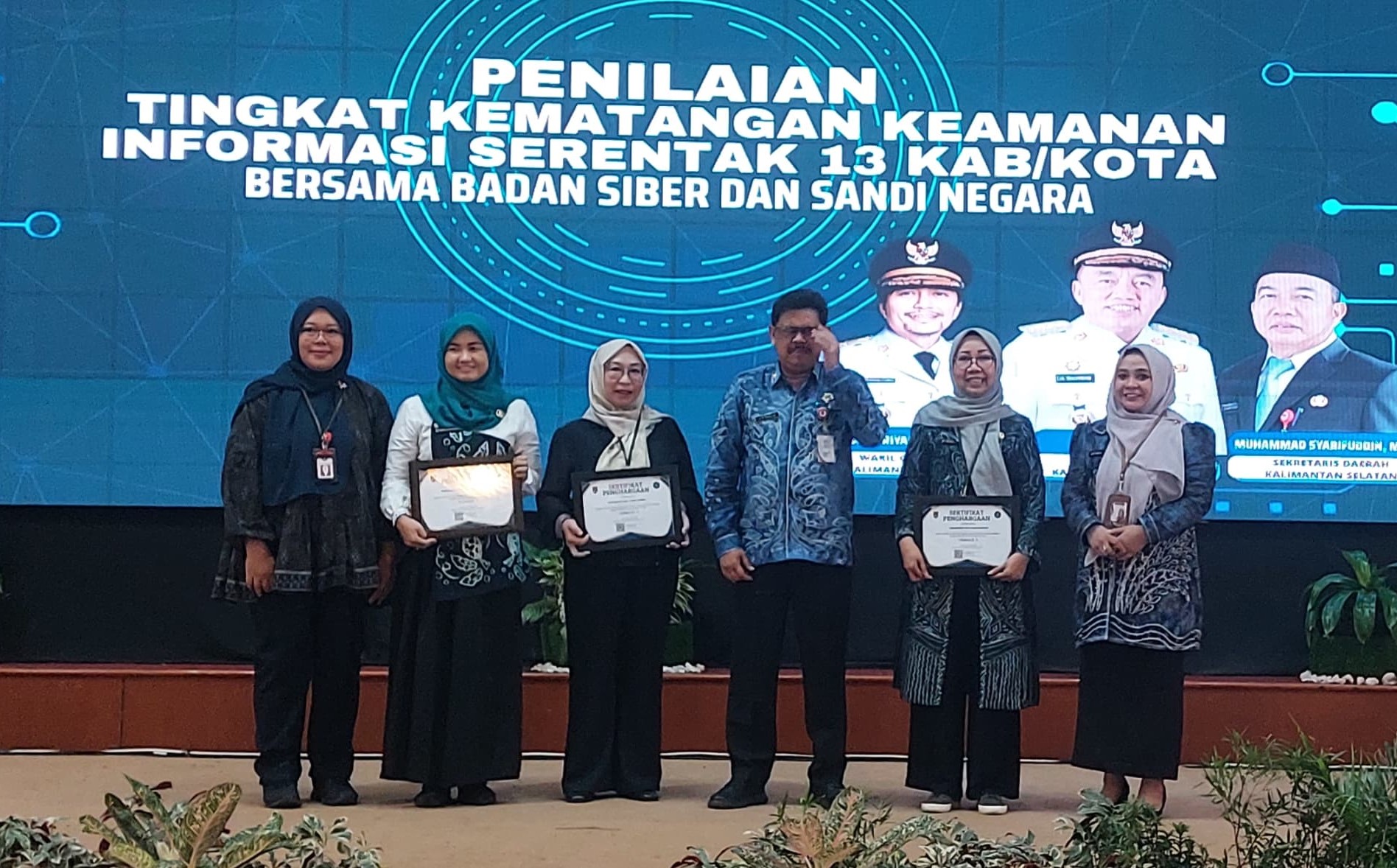 Tanah Bumbu Raih Peringkat 2 Tingkat Kematangan Keamanan Informasi se-Kalsel