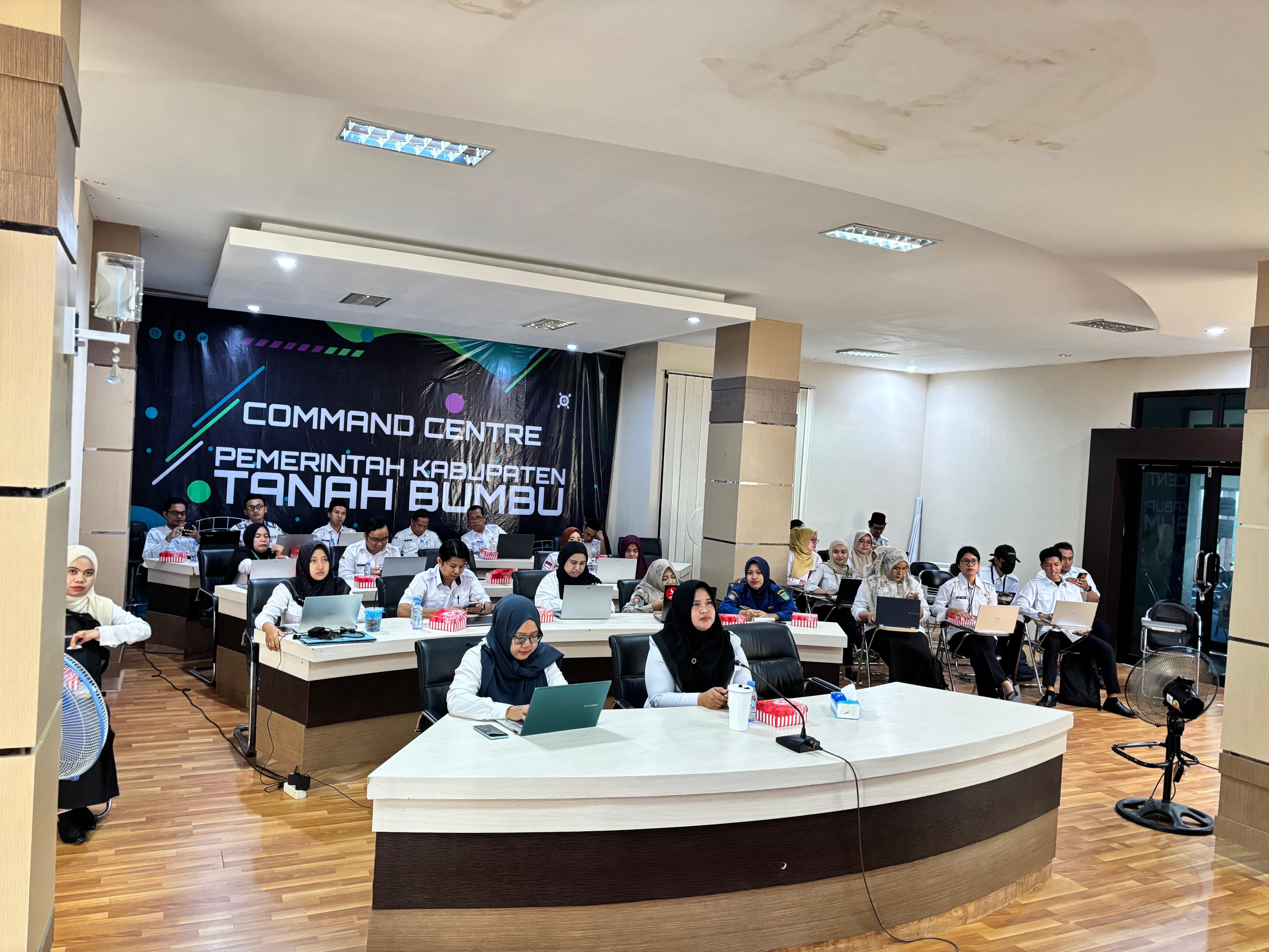 Pemkab Tanbu Ikuti Sosialisasi dan Bimtek Arsitektur Pemerintah Digital 2025-2029
