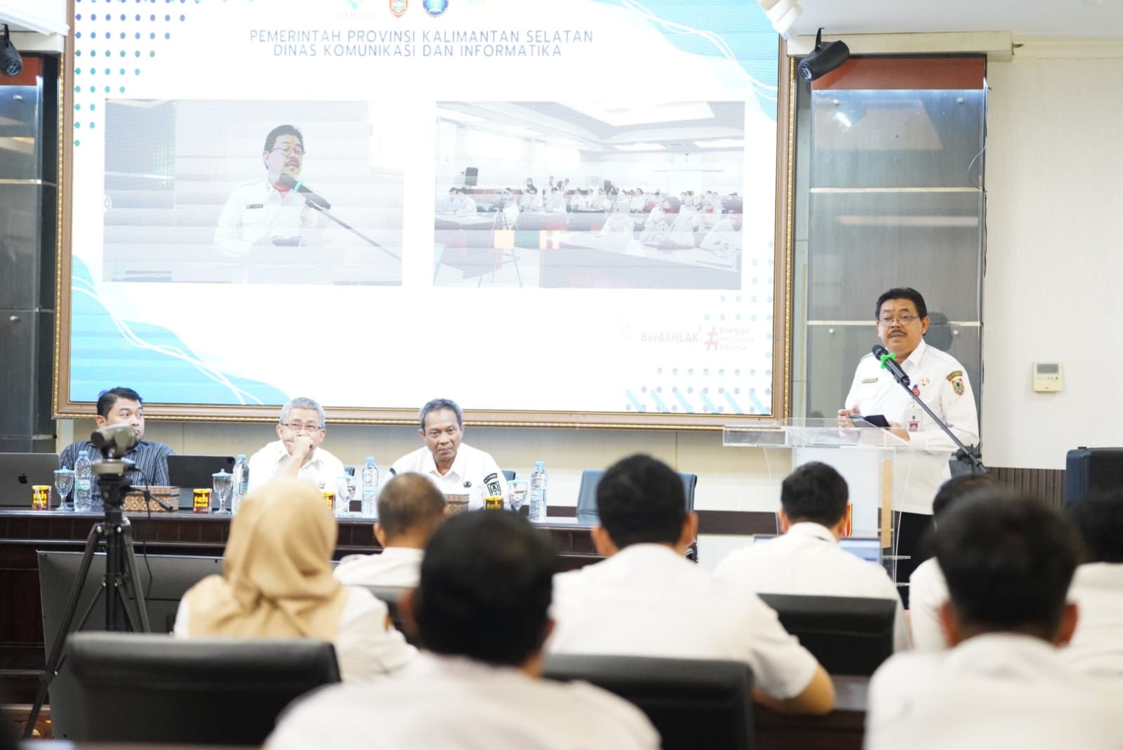 DiskominfoSP Tanbu Dukung Program Asta Cita Melalui Penyusunan RPJMD Kalsel dan RENSTRA Diskominfo Kalsel Tahun 2025-2029